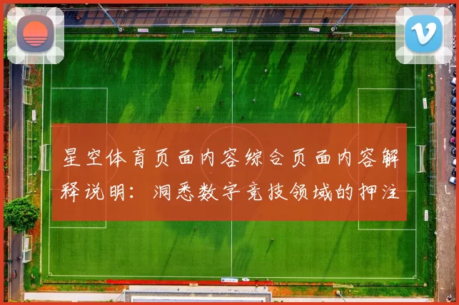 星空体育页面内容综合页面内容解释说明：洞悉数字竞技领域的押注金注码策略与使用体验